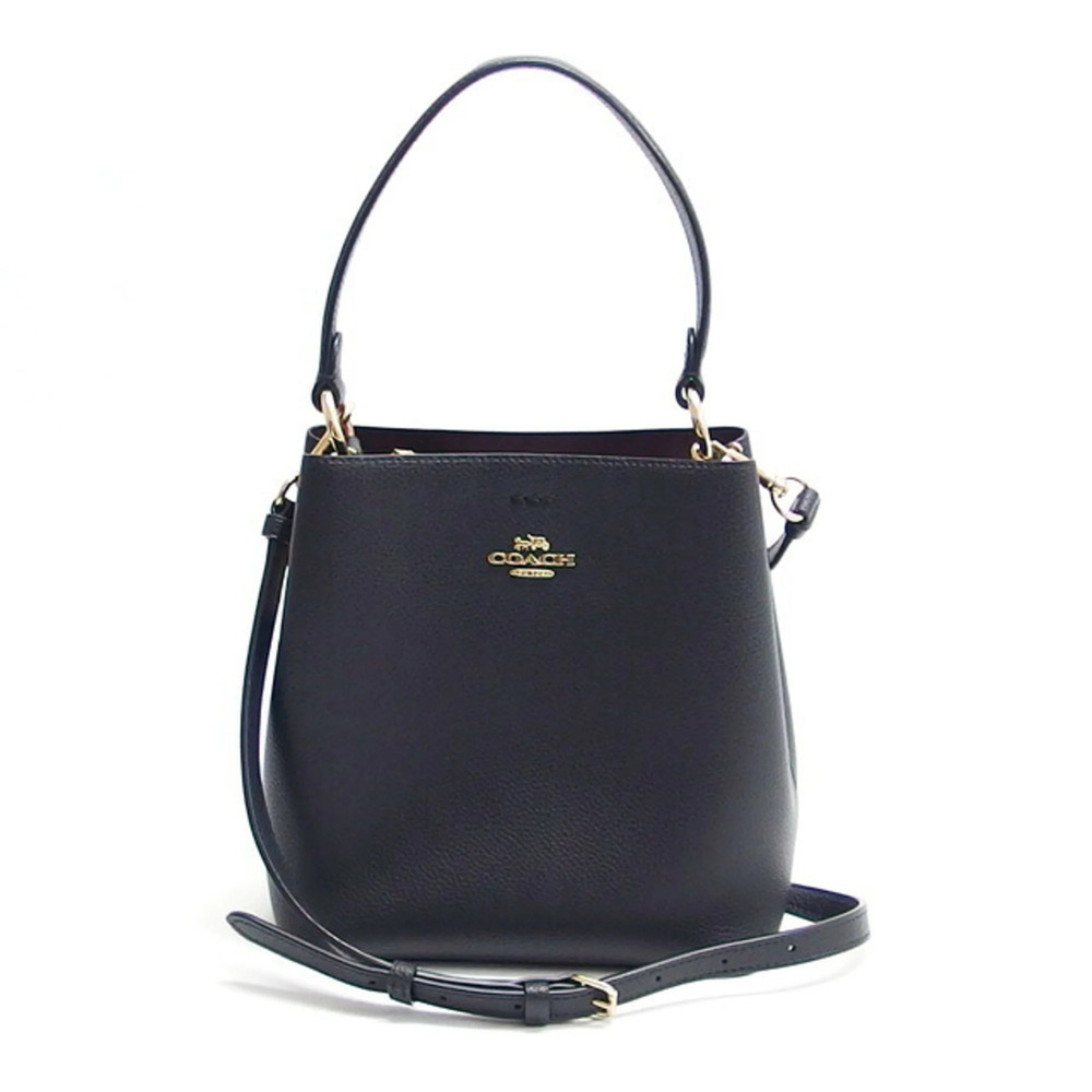 Coach Small Town Bucket Bag Shoulder Bag, Black, 1011